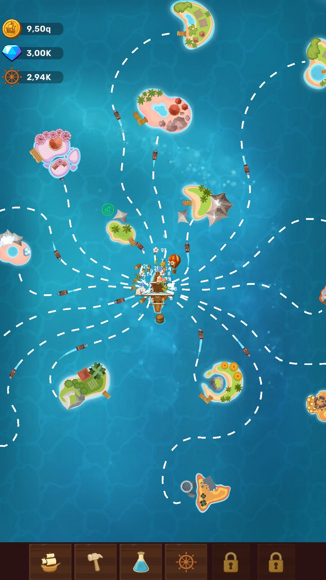 Idle Island Tycoon: Sea Empire screenshot
