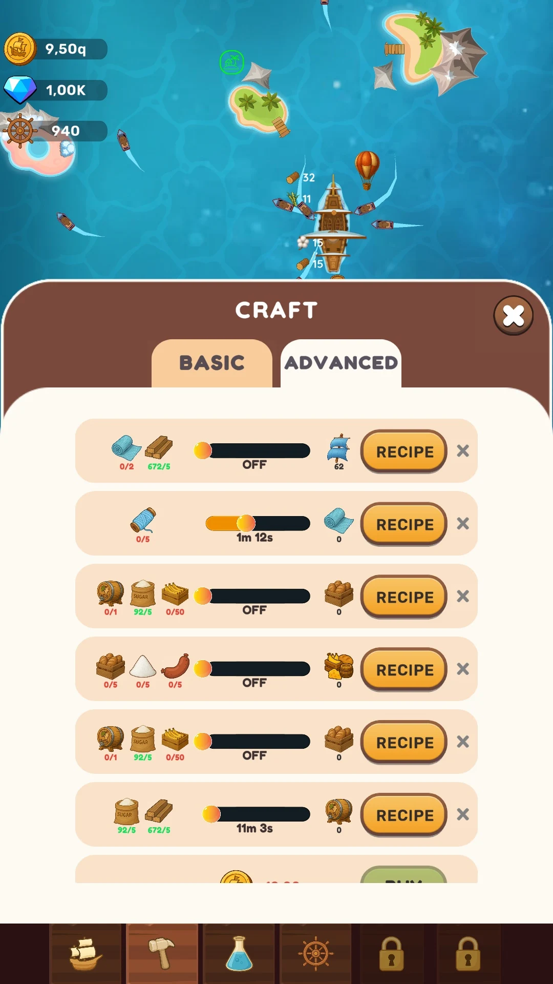 Idle Island Tycoon: Sea Empire screenshot